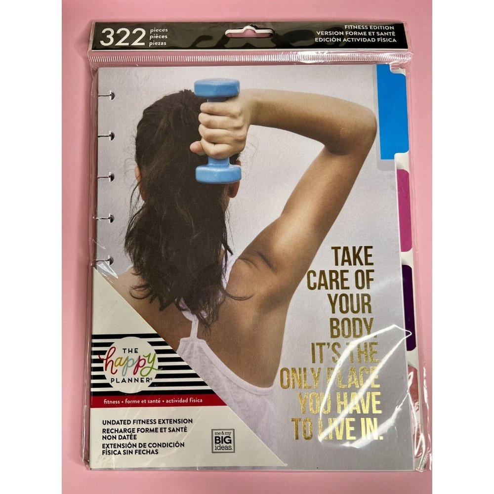 🎃 SOLD 🎃The Happy Planner • Fitness Extension Pack • Classic 322 Undated •